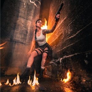 Halloween Tomb raider costume